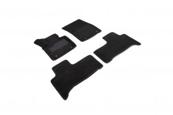 Коврики в салон (3D ВОРС) Seintex Land Rover Range Rover 3 L322 дорестайлинг (2002-2006) (черный)