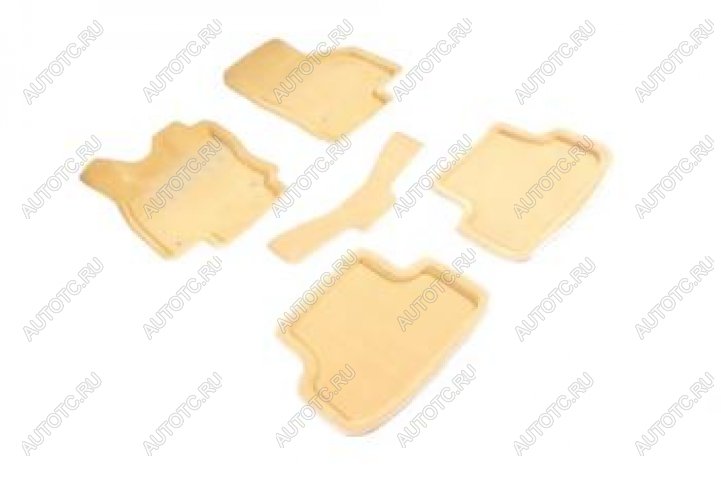 6 929 р. Коврики в салон (4WD 3D ворс) Seintex  BMW 3 серия  G20 (2018-2022) седан (бежевый)  с доставкой в г. Майкоп