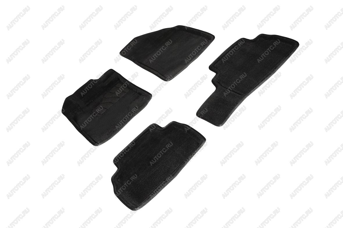 5 449 р. Коврики 3D ВОРС Geely Coolray черн Seintex 97683  с доставкой в г. Майкоп