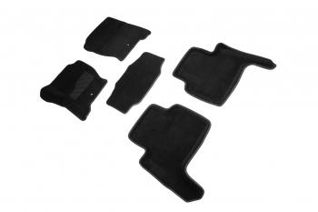 Коврики в салон (3D ВОРС) Seintex Land Rover Range Rover Sport 1 L320 дорестайлинг (2005-2009) (черный)