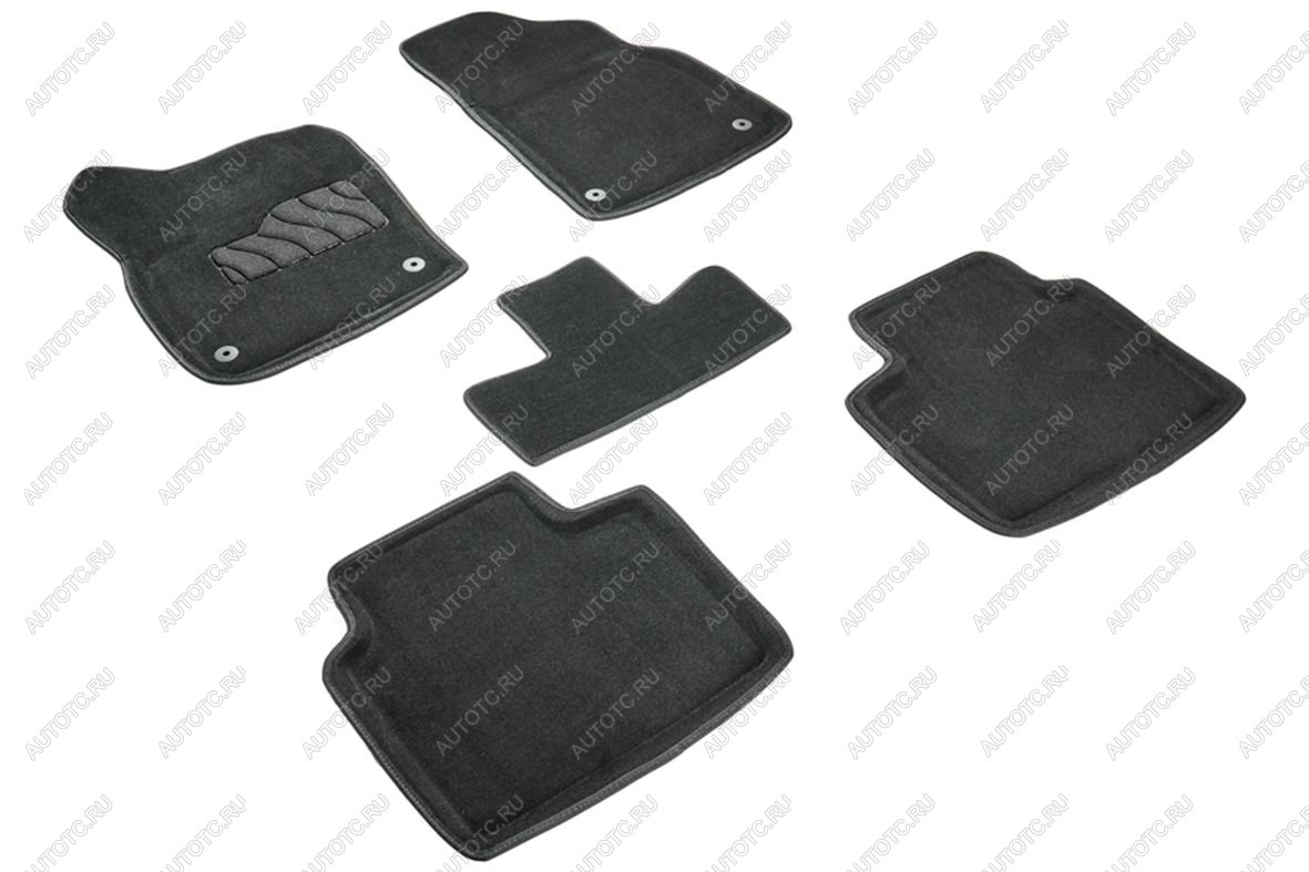 5 699 р. Коврики 3D ВОРС Geely Monjaro черн Seintex 99075  с доставкой в г. Майкоп
