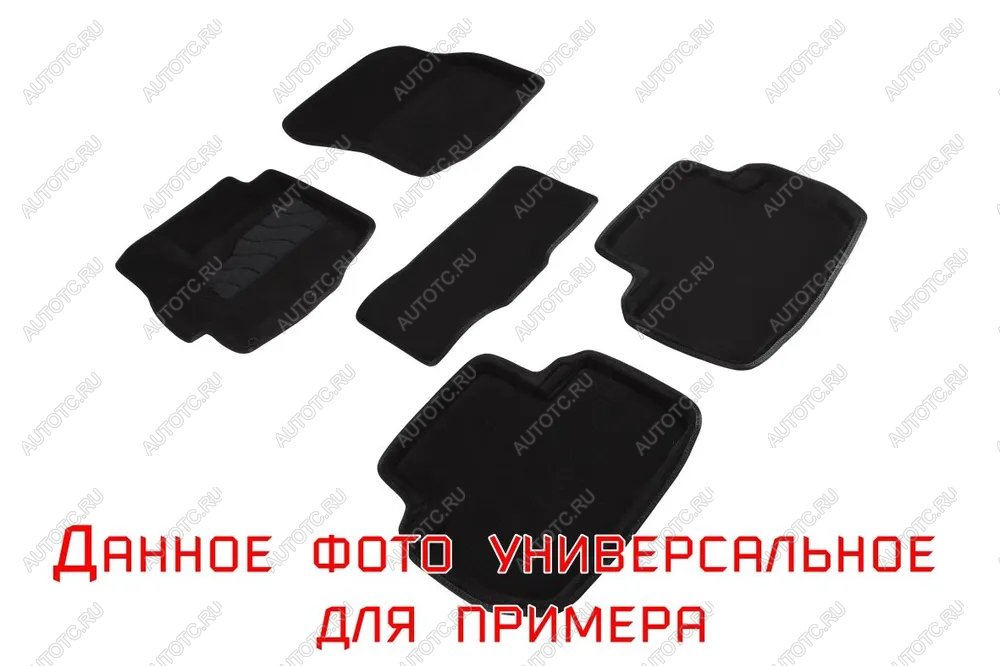 5 249 р. Коврики в салон (3D ВОРС ) Seintex  Haval M6 (2021-2025) (серый)  с доставкой в г. Майкоп