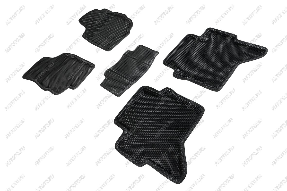 5 999 р. Коврики EVA 3D ромб для Toyota Hilux 2012-2015 Seintex 95353  с доставкой в г. Майкоп