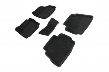 5 499 р. Коврики EVA 3D соты для Ford Mondeo IV (овальный крепеж) 2007-2010 Seintex 95397  с доставкой в г. Майкоп. Увеличить фотографию 1