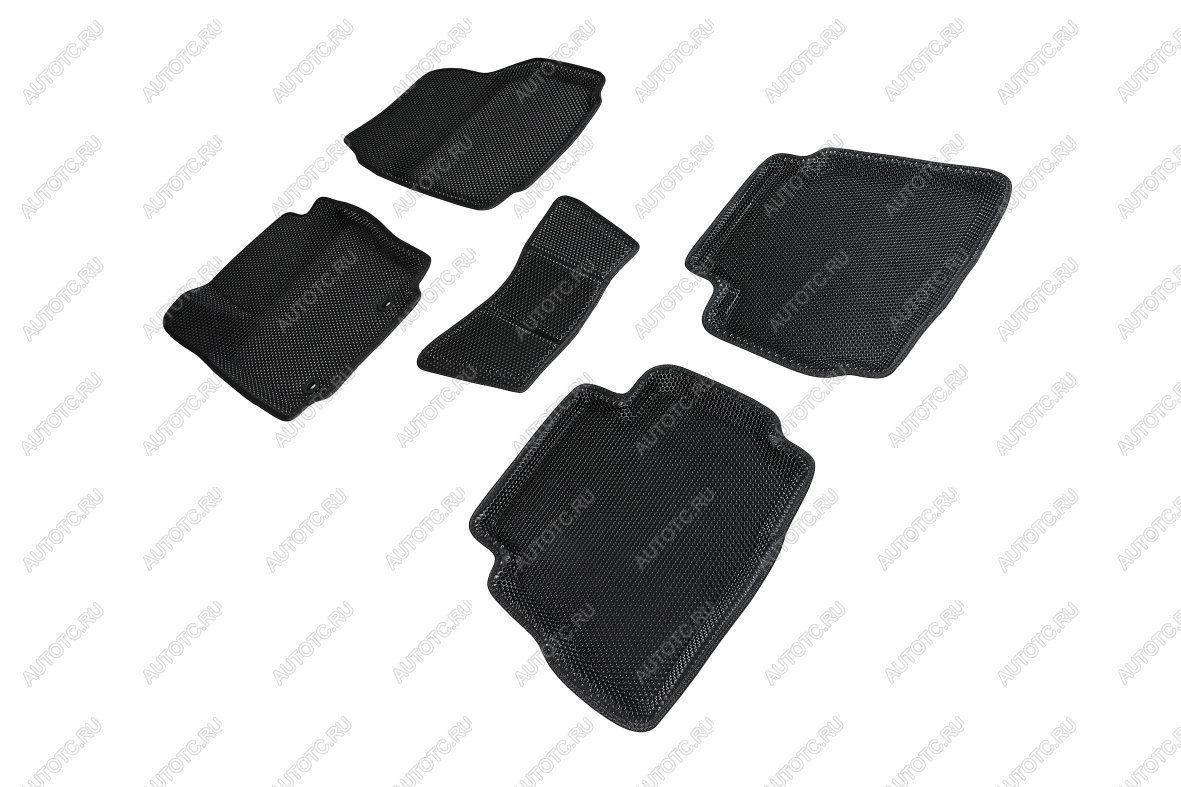 5 499 р. Коврики EVA 3D соты для Ford Mondeo IV (овальный крепеж) 2007-2010 Seintex 95397  с доставкой в г. Майкоп