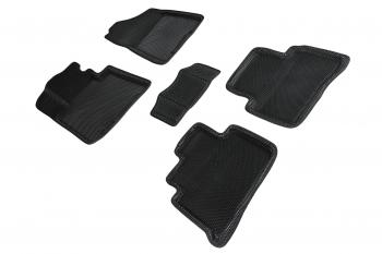 5 499 р. Коврики EVA 3D соты для Hyundai Tucson III Rest 2018-2021 Seintex 95166  с доставкой в г. Майкоп. Увеличить фотографию 1
