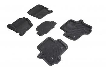 Коврики в салон (3D EVA СОТА ) Seintex Land Rover Discovery ( 3 L319,  4 L319) (2004-2016) (черный)