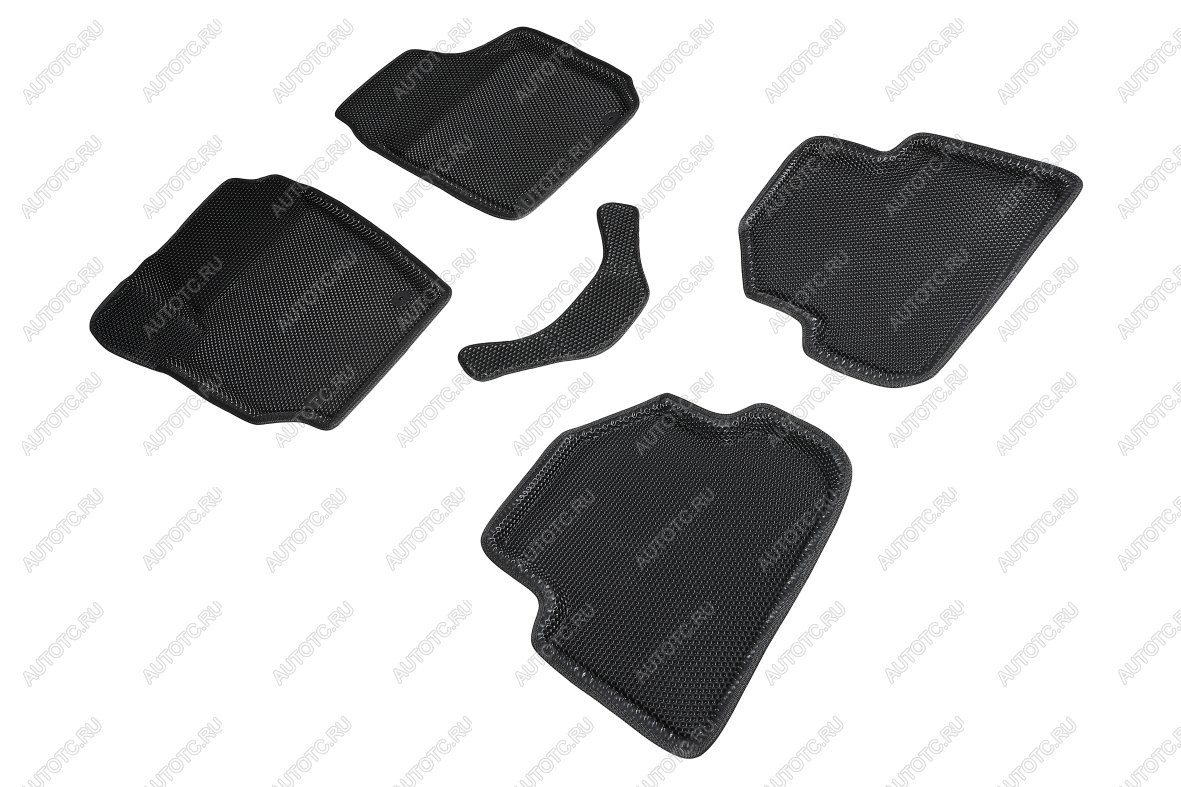 5 499 р. Коврики EVA 3D соты для Skoda Fabia 2007-2018 Seintex 95440  с доставкой в г. Майкоп