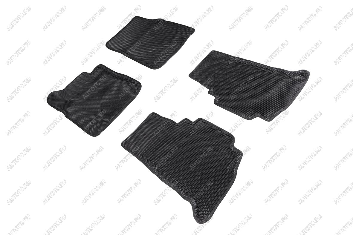5 999 р. Коврики EVA 3D соты для Toyota Land Cruiser 200 2007-2012 Seintex 95248  с доставкой в г. Майкоп