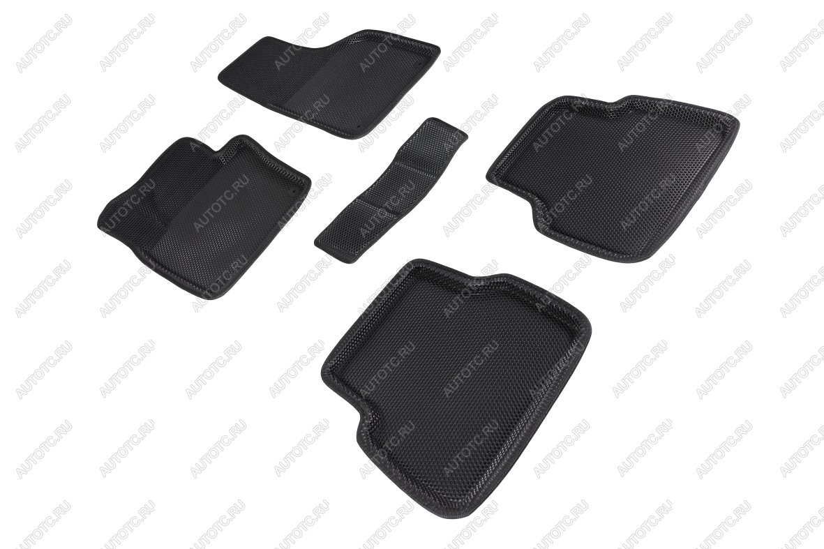 5 849 р. Коврики 3D EVA СОТА VW Tiguan чер Seintex 95450  с доставкой в г. Майкоп