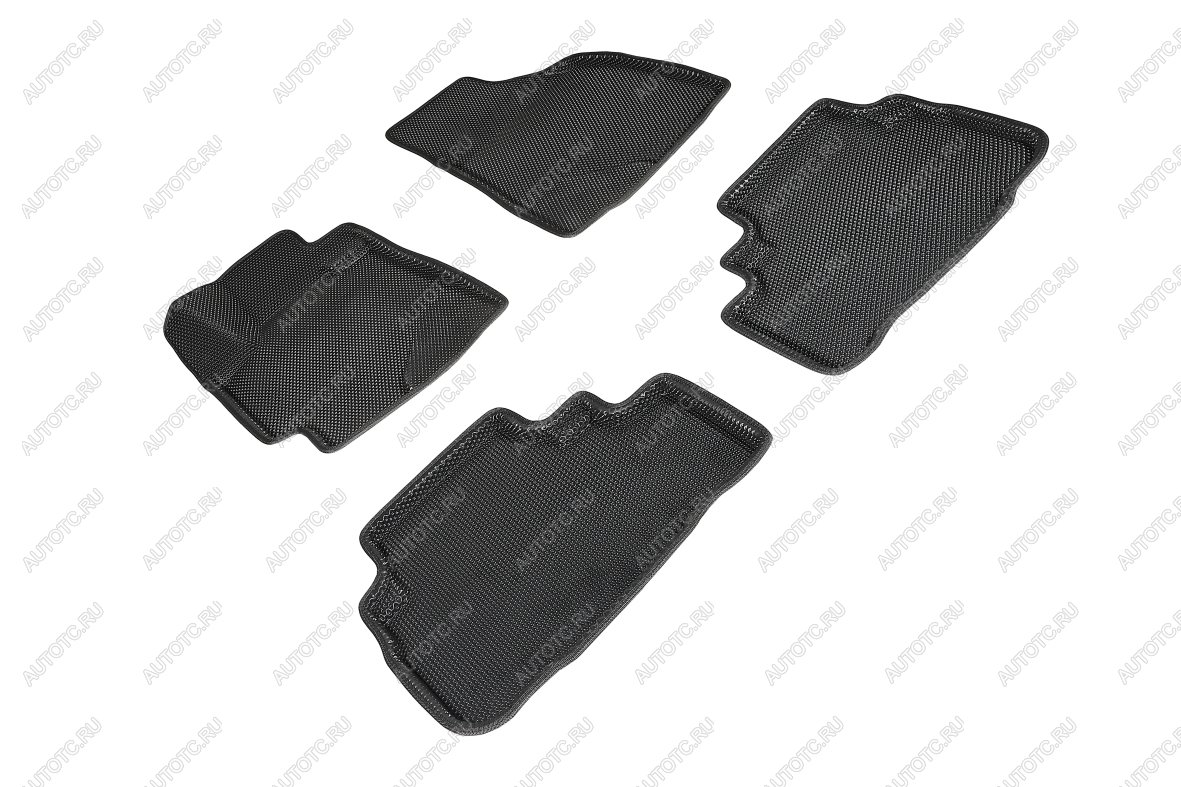 5 849 р. Коврики EVA 3D соты для Toyota Highlander II 2007-2013 Seintex 96404  с доставкой в г. Майкоп