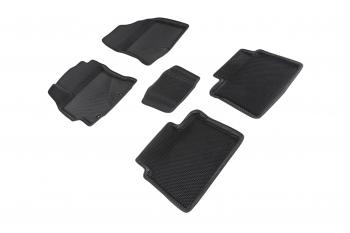 5 249 р. Коврики EVA 3D соты для Toyota Corolla XII (E160,170) 2013-2018 Seintex 95259  с доставкой в г. Майкоп. Увеличить фотографию 1