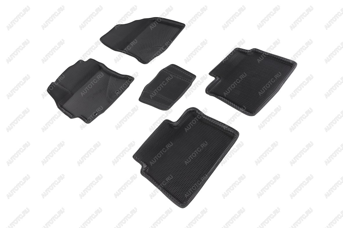 5 249 р. Коврики EVA 3D соты для Toyota Corolla XII (E160,170) 2013-2018 Seintex 95259  с доставкой в г. Майкоп