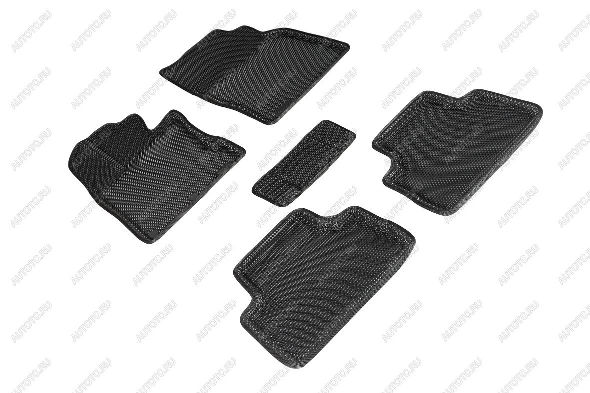 5 249 р. Коврики EVA 3D соты для Nissan Qashqai II (Японская сборка) 2014-2016 Seintex 97245  с доставкой в г. Майкоп
