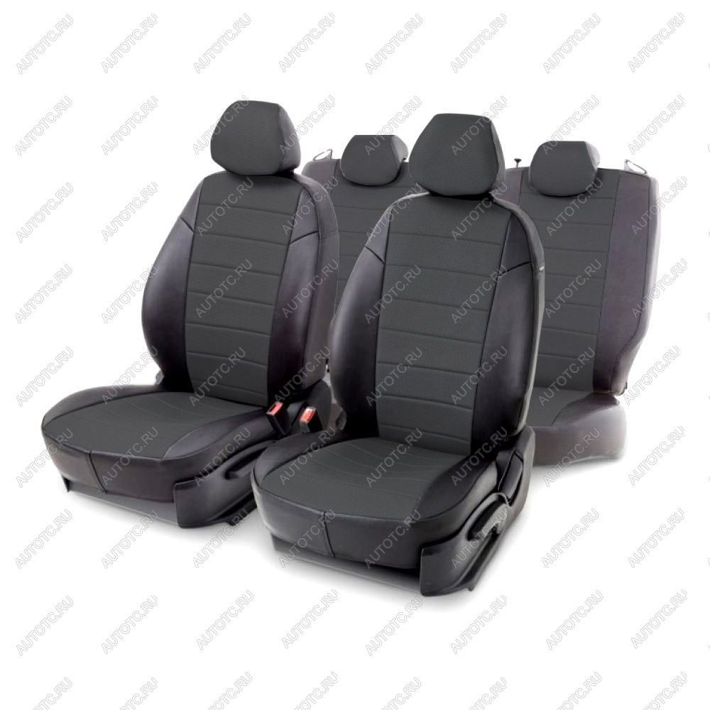 6 999 р. Чехлы из экокожи для Subaru XV 2011-2017 Seintex 316727  с доставкой в г. Майкоп