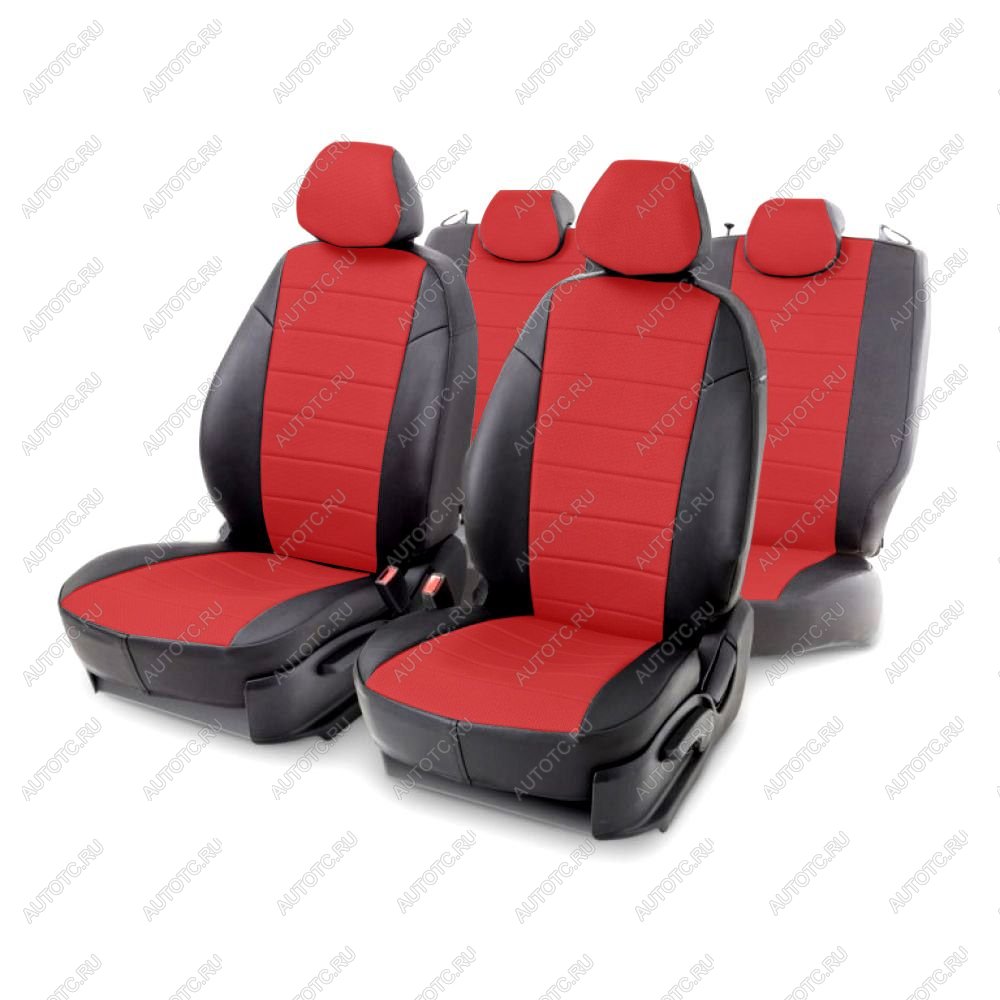 6 999 р. Чехлы из экокожи для Subaru XV 2011-2017 Seintex 316728  с доставкой в г. Майкоп