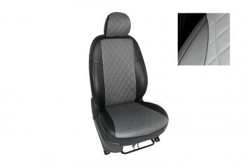 7 549 р. Чехлы из экокожи Ромб для Toyota Land Cruiser Prado 150 (5 мест) 2017-2024 Seintex 92950  с доставкой в г. Майкоп. Увеличить фотографию 1