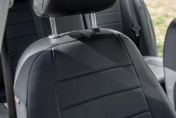 15 399 р. Чехлы из экокожи для Skoda Rapid 4060 (без задн. подл.) 2020-н.в. Seintex 94594  с доставкой в г. Майкоп. Увеличить фотографию 4