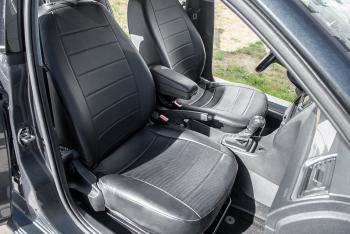 15 399 р. Чехлы из экокожи для Skoda Rapid 4060 (без задн. подл.) 2020-н.в. Seintex 94594  с доставкой в г. Майкоп. Увеличить фотографию 3