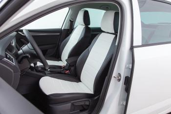 6 999 р. Чехлы из экокожи для Skoda Octavia A8 4060 (без подл.) Style Plus 2020-н.в. Seintex 95780  с доставкой в г. Майкоп. Увеличить фотографию 2
