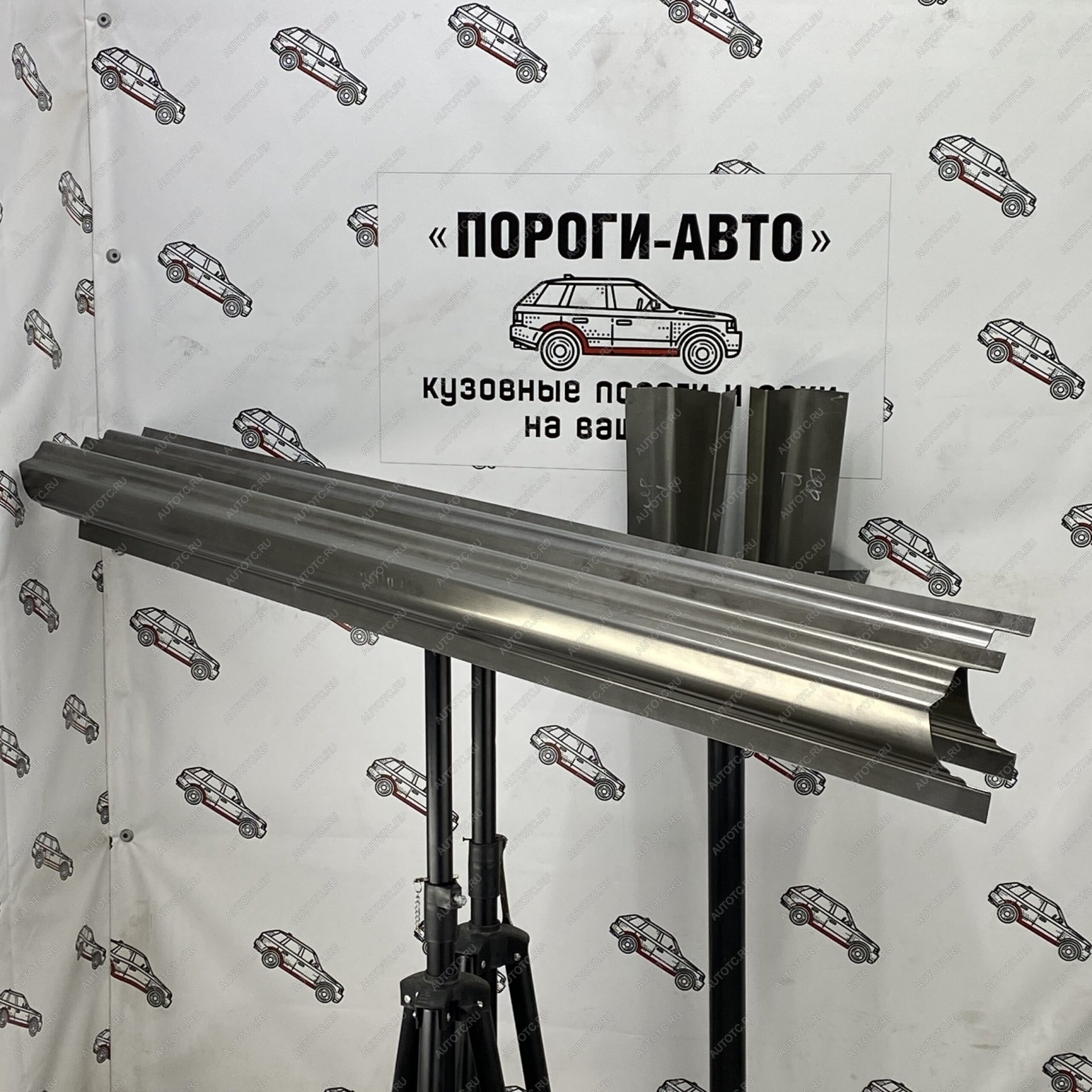 5 649 р. Ремонтные пороги Toyota Corolla E120 полный профиль Комплект порогов  bwrzr-01  с доставкой в г. Майкоп
