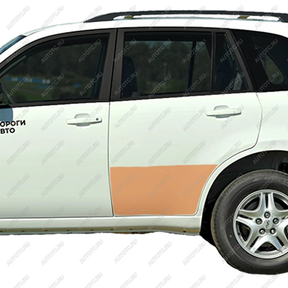 4 299 р. Ремкомплект задних дверей Chery Tiggo T11  Пороги-Авто xwnhd-01  с доставкой в г. Майкоп