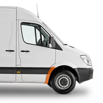 1 699 р. Сапожок переднего правого крыла Mercedes Sprinter 906 mini  Пороги-Авто rytzs  с доставкой в г. Майкоп. Увеличить фотографию 1