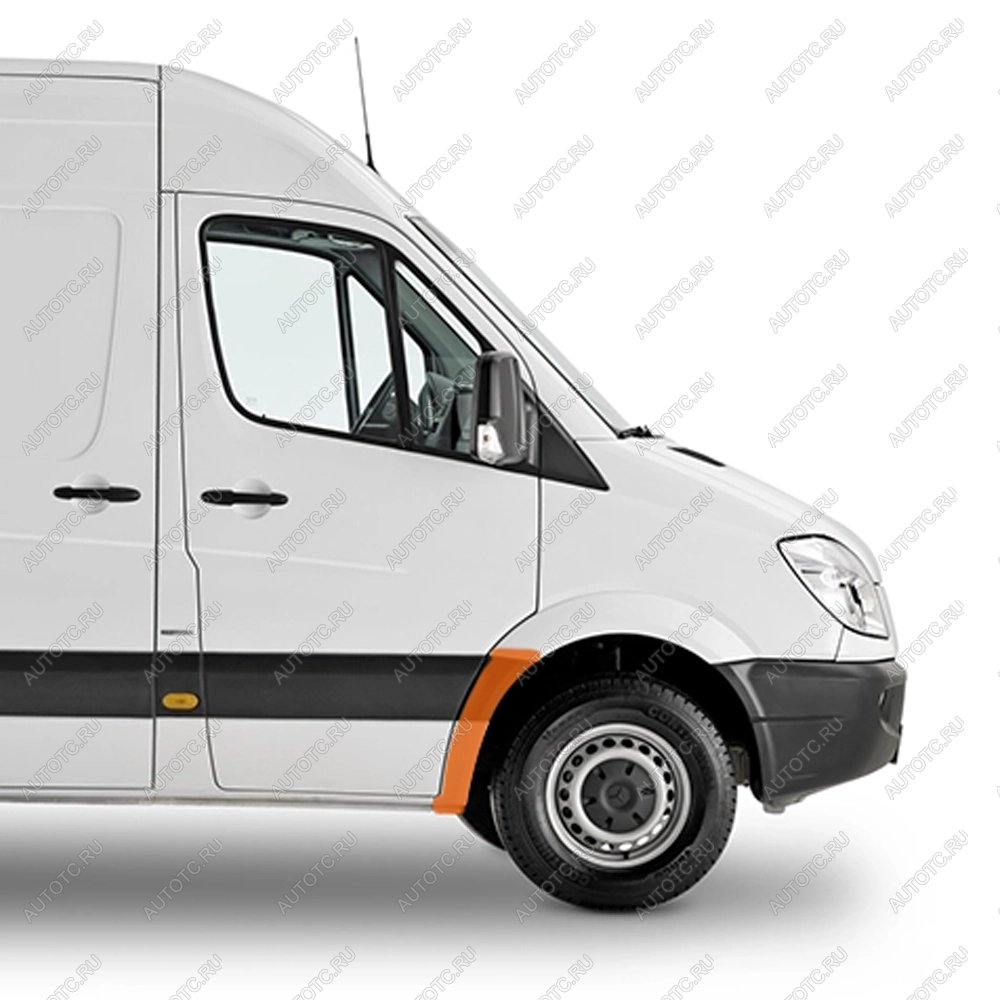1 699 р. Сапожок переднего правого крыла Mercedes Sprinter 906 mini  Пороги-Авто rytzs  с доставкой в г. Майкоп