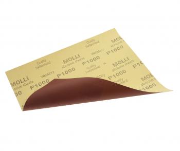 57 р. Бумага наждачная водостойкая P-1000 (230х280) MOLLI MOLLI 064-01343  с доставкой в г. Майкоп. Увеличить фотографию 1