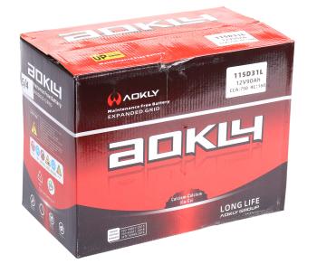11 849 р. Аккумулятор AOKLY 90Ач обратная полярность AOKLY 6ст90(0) 115d31l  с доставкой в г. Майкоп. Увеличить фотографию 6