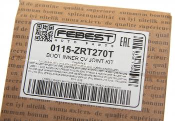 1 399 р. Пыльник ШРУСа FORD Focus (11) внутреннего комплект FEBEST FEBEST 0115-zrt270t  с доставкой в г. Майкоп. Увеличить фотографию 3