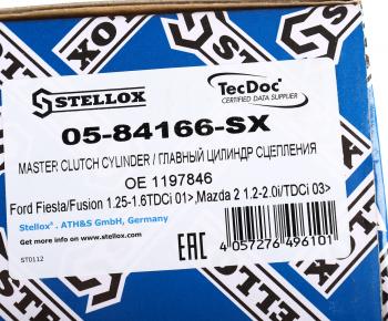 2 799 р. Цилиндр сцепления главный FORD Fiesta (01-08) STELLOX STELLOX 05-84166-sx  с доставкой в г. Майкоп. Увеличить фотографию 5