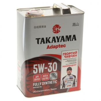 2 999 р. Масло моторное Adaptec A5B5 5W30 синт.4л TAKAYAMA TAKAYAMA 322128  с доставкой в г. Майкоп. Увеличить фотографию 1