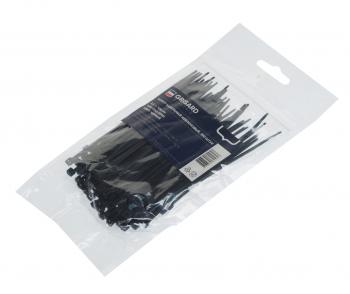 41 р. Хомут-стяжка 100х2.5 пластик черный (100шт.) GRISARD ELECTRIC GRISARD ELECTRIC gre-010-0002  с доставкой в г. Майкоп. Увеличить фотографию 1