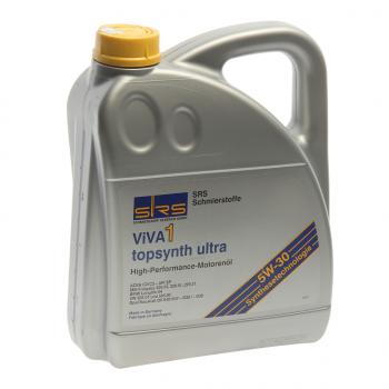 5 899 р. Масло моторное VIVA 1 topsynth Ultra 5W30 синт.4л SRS SRS 38876  с доставкой в г. Майкоп. Увеличить фотографию 1