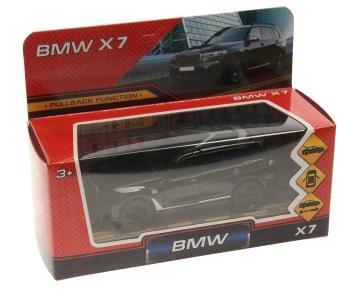 1 599 р. Модель автомобиля BMW X7 металлическая ТЕХНОПАРК ТЕХНОПАРК 2101c067-r1  с доставкой в г. Майкоп. Увеличить фотографию 1