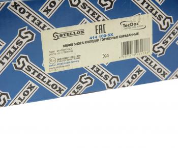 1 789 р. Колодки тормозные VW Vanagon (80-92) задние (4шт.) STELLOX STELLOX 414100-sx  с доставкой в г. Майкоп. Увеличить фотографию 3