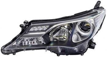 Фара левая (диодная, под корректор) DEPO Toyota RAV4  XA40 (2012-2015) 5 дв. дорестайлинг