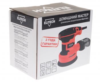 4 189 р. Машина шлифовальная эксцентриковая 350Вт 125мм 7000-14000обмин. (пылесборник) ELITECH ELITECH мшэ 031э  с доставкой в г. Майкоп. Увеличить фотографию 6