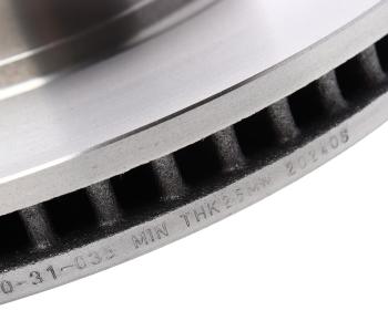 2 449 р. Диск тормозной TOYOTA Camry (06-11-),Rav 4 (06-) LEXUS IS250 передний (1шт.) MEGAPOWER MEGAPOWER 350-31-035  с доставкой в г. Майкоп. Увеличить фотографию 4