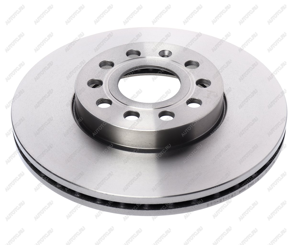 2 199 р. Диск тормозной VW Golf (04-) AUDI A3 (04-) SKODA Octavia (05-) передний (1шт.) MEGAPOWER MEGAPOWER 350-31-041  с доставкой в г. Майкоп