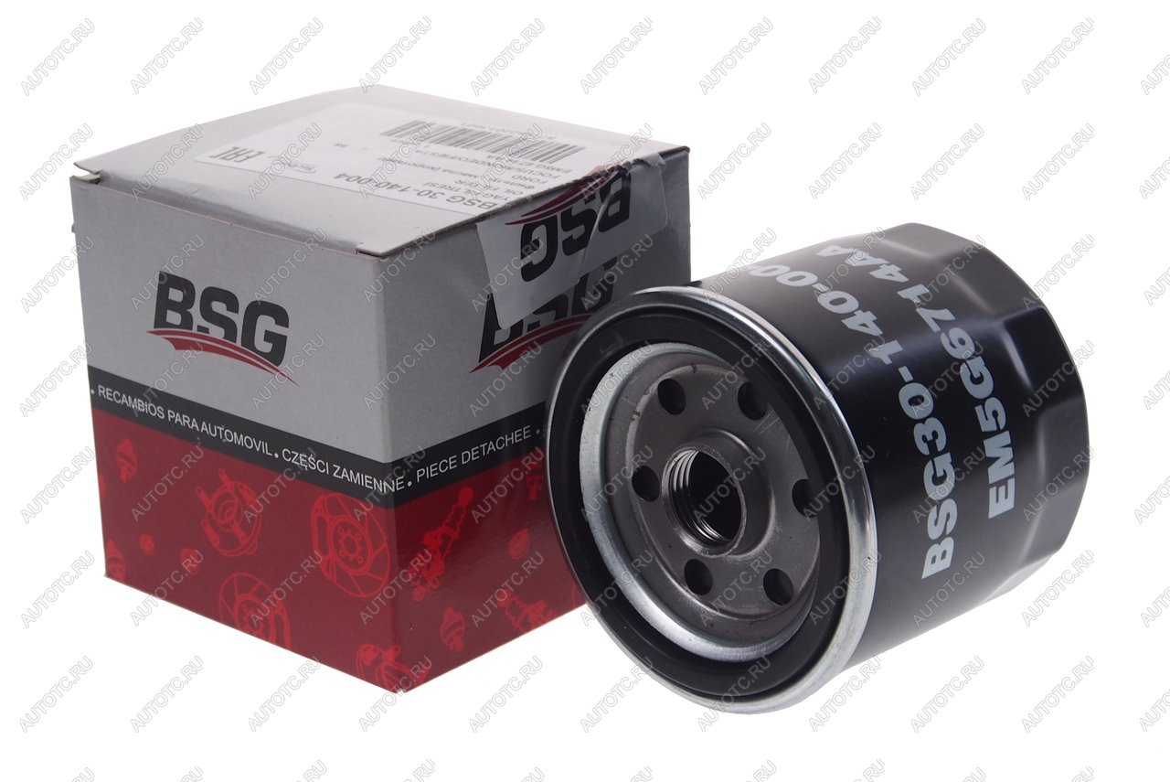 255 р. Фильтр масляный FORD Focus,Fiesta,Mondeo (1.21.41.6) D76ммxH73,5ммx1bar BSG BSG bsg30140004  с доставкой в г. Майкоп