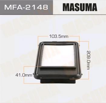 499 р. Фильтр воздушный NISSAN Note MASUMA MASUMA mfa-2148  с доставкой в г. Майкоп. Увеличить фотографию 1