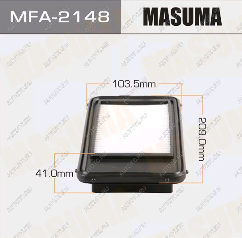 499 р. Фильтр воздушный NISSAN Note MASUMA MASUMA mfa-2148  с доставкой в г. Майкоп