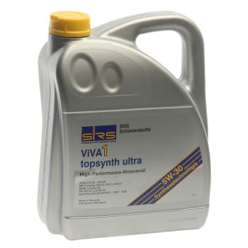 7 299 р. Масло моторное VIVA 1 topsynth Ultra 5W30 синт.5л SRS SRS 39517  с доставкой в г. Майкоп. Увеличить фотографию 1