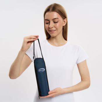 1 299 р. Термос 0.5л узкая горловина, в чехле сталь BIOSTAL BIOSTAL nb-500 b  с доставкой в г. Майкоп. Увеличить фотографию 4