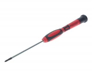 172 р. Отвертка крестовая PH 0.0x75мм ювелирная (сталь CrV) ROCKFORCE ROCKFORCE rf-73107500  с доставкой в г. Майкоп. Увеличить фотографию 1