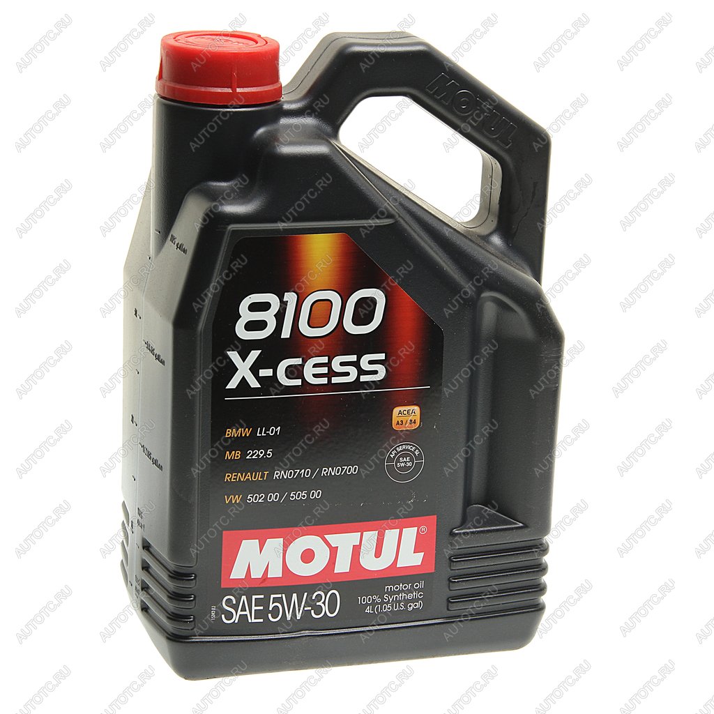 6 999 р. Масло моторное 8100 X-CESS 5W30 синт.4л MOTUL MOTUL 108945  с доставкой в г. Майкоп