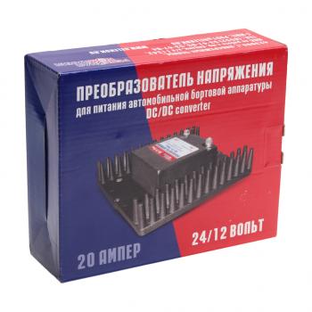 2 679 р. Преобразователь напряжения (инвертор) 24-12V 20А РЕЛЕЙНАЯ КОМПАНИЯ РЕЛЕЙНАЯ КОМПАНИЯ пн 2412  с доставкой в г. Майкоп. Увеличить фотографию 4