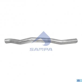 5 599 р. Трубка MAN TGX системы охлаждения ретарды передняя SAMPA SAMPA 023.446  с доставкой в г. Майкоп. Увеличить фотографию 1
